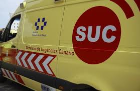 AMBULANCIA DEL SUC EN ARONA 11-8-25