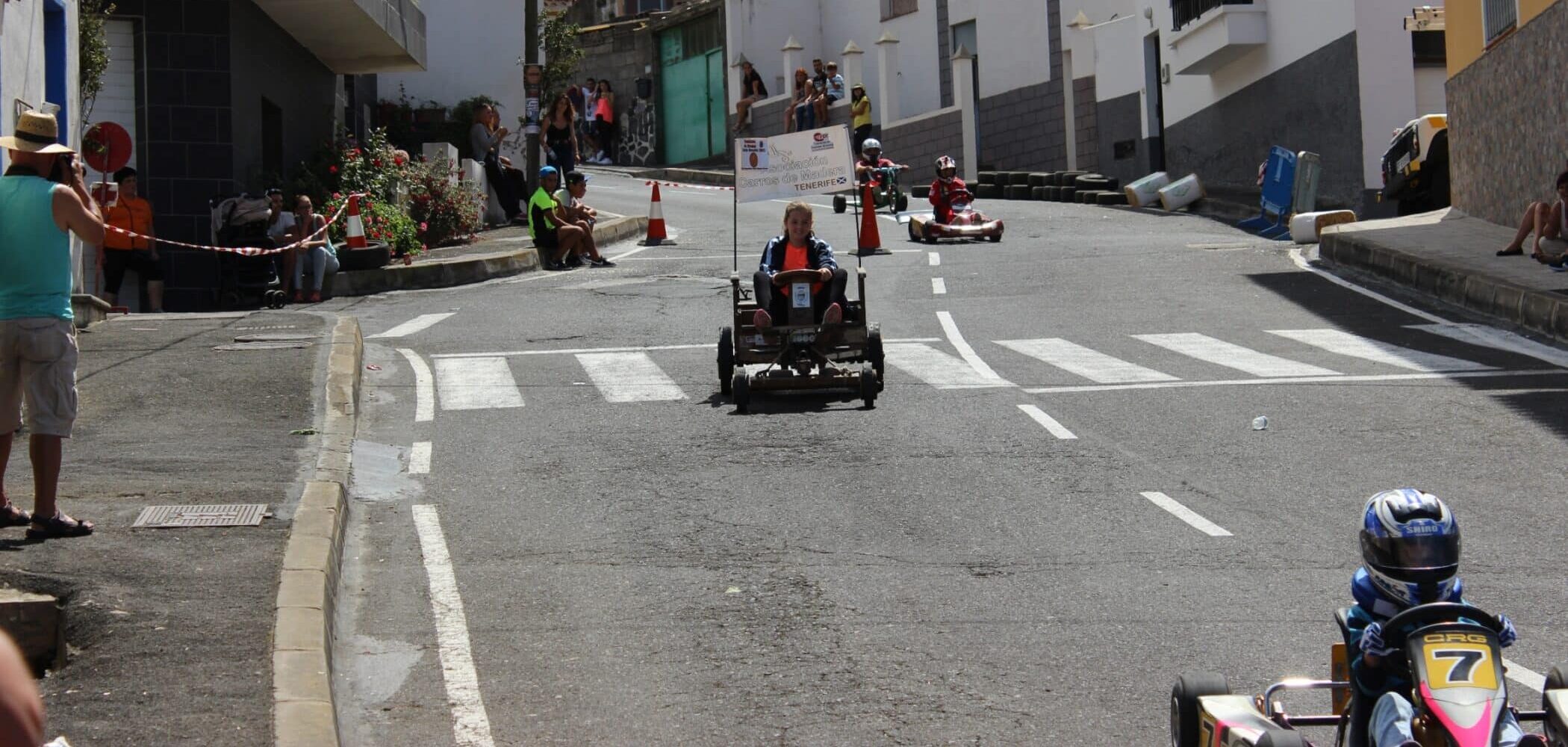 Bajada de carros de Las Rosas