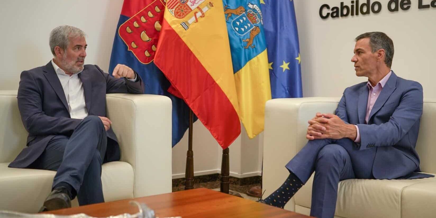CLAVIJO PROPONE A SÁNCHEZ LA APROBACIÓN DE UN DECRETO LEY ESPECÍFICO PARA LOS ASUNTOS CANARIOS PENDIENTES 18-8-25