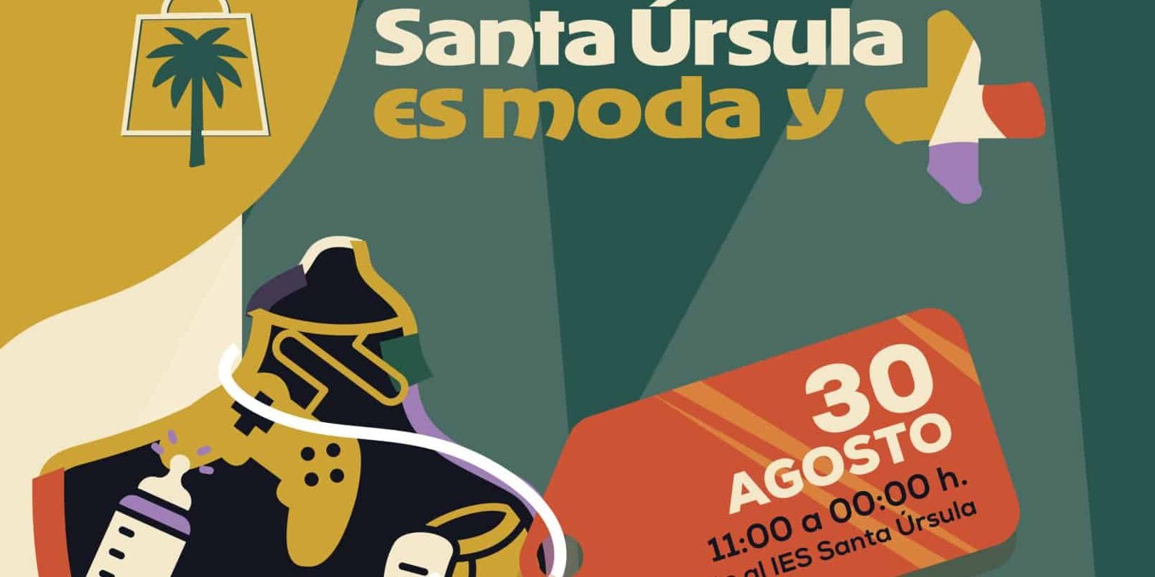 Cartel ‘Santa Úrsula es moda y más’
