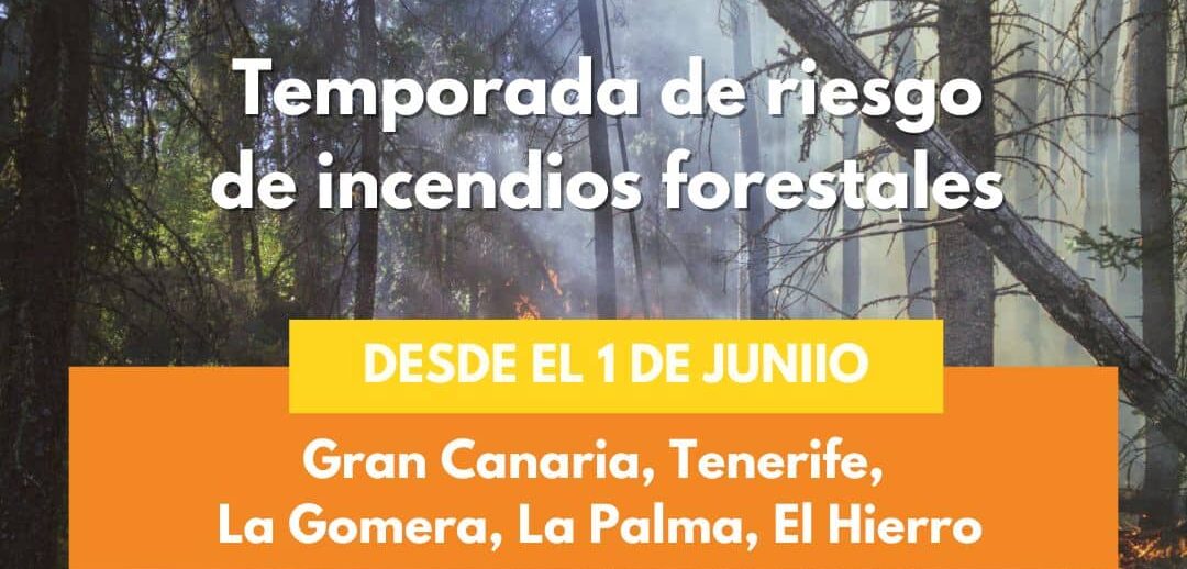 EL GOBIERNO DE CANARIAS FINALIZA LA ALERTA POR RIESGO DE INCENDIOS FORESTALES 25-8-25