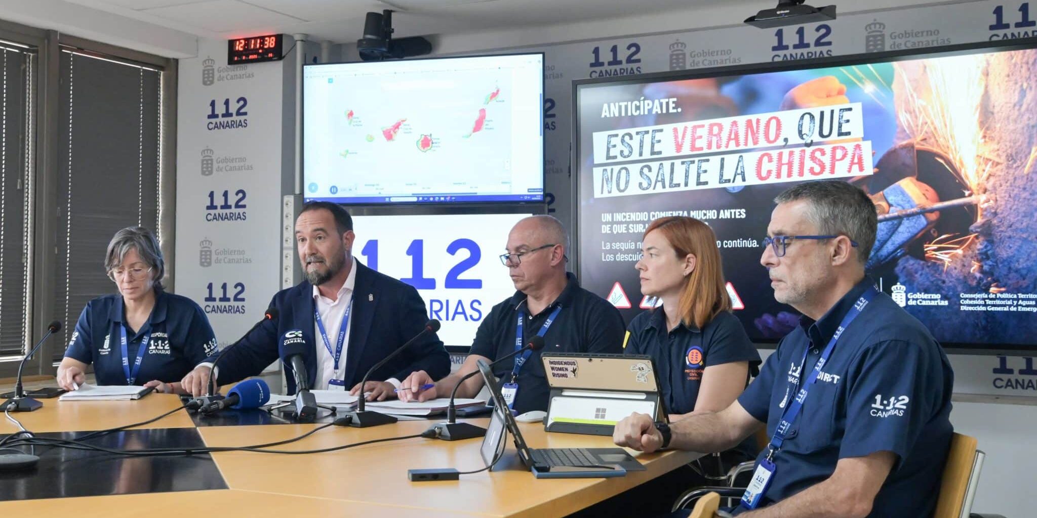 EL GOBIERNO DECLARA DOS SITUACIONES DE ALERTA MÁXIMA EN CANARIAS POR ALTAS TEMPERATURAS 8-8-25