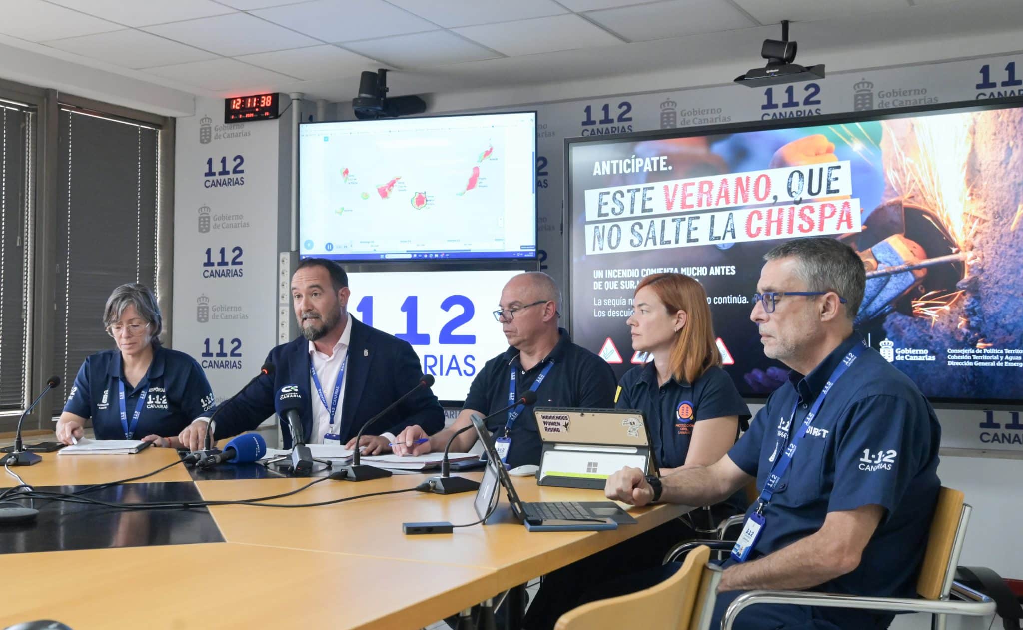 EL GOBIERNO DECLARA DOS SITUACIONES DE ALERTA MÁXIMA EN CANARIAS POR ALTAS TEMPERATURAS 8-8-25