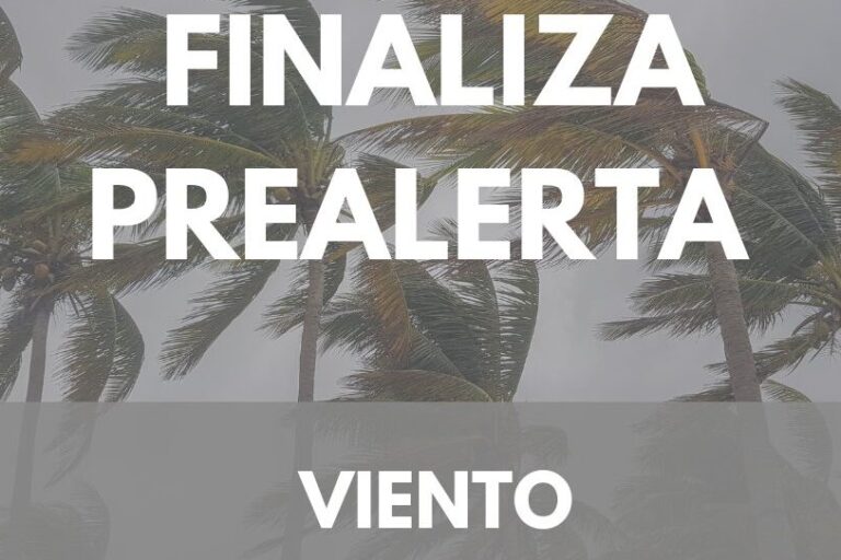 FINALIZA PREALERTA POR VIENTO EN CANARIAS 20-8-25
