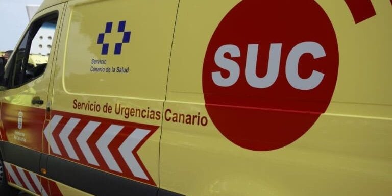 HOMBRE HERIDO TRAS EL VUELCO DE UN VEHÍCULO EN LA HI-103 EN VALVERDE-EL HIERRO 23-8-25