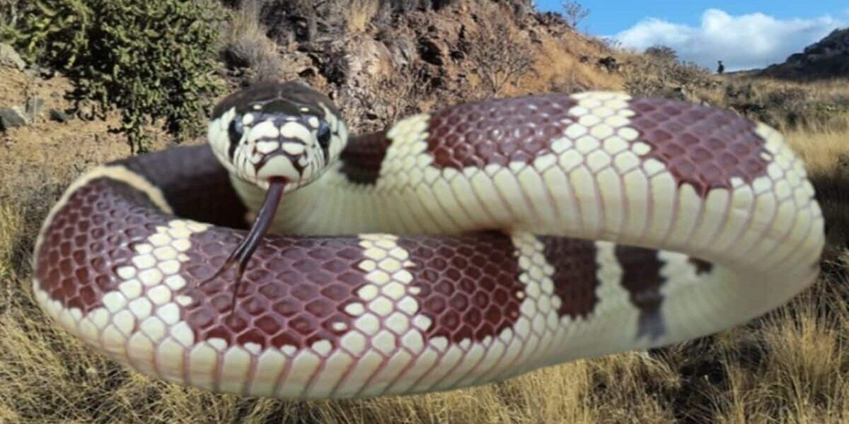 LA SERPIENTE CALIFORNIANA ENCONTRADA EN LA LAGUNA 4-8-25