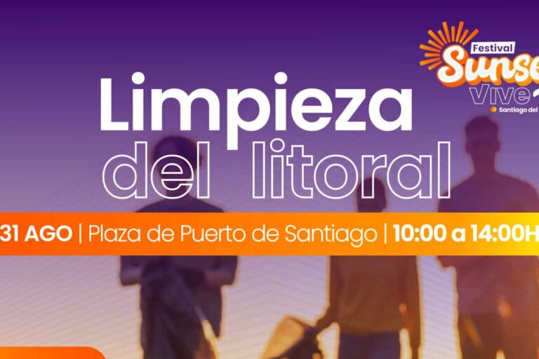 Limpieza del litoral de Santiago del Teide