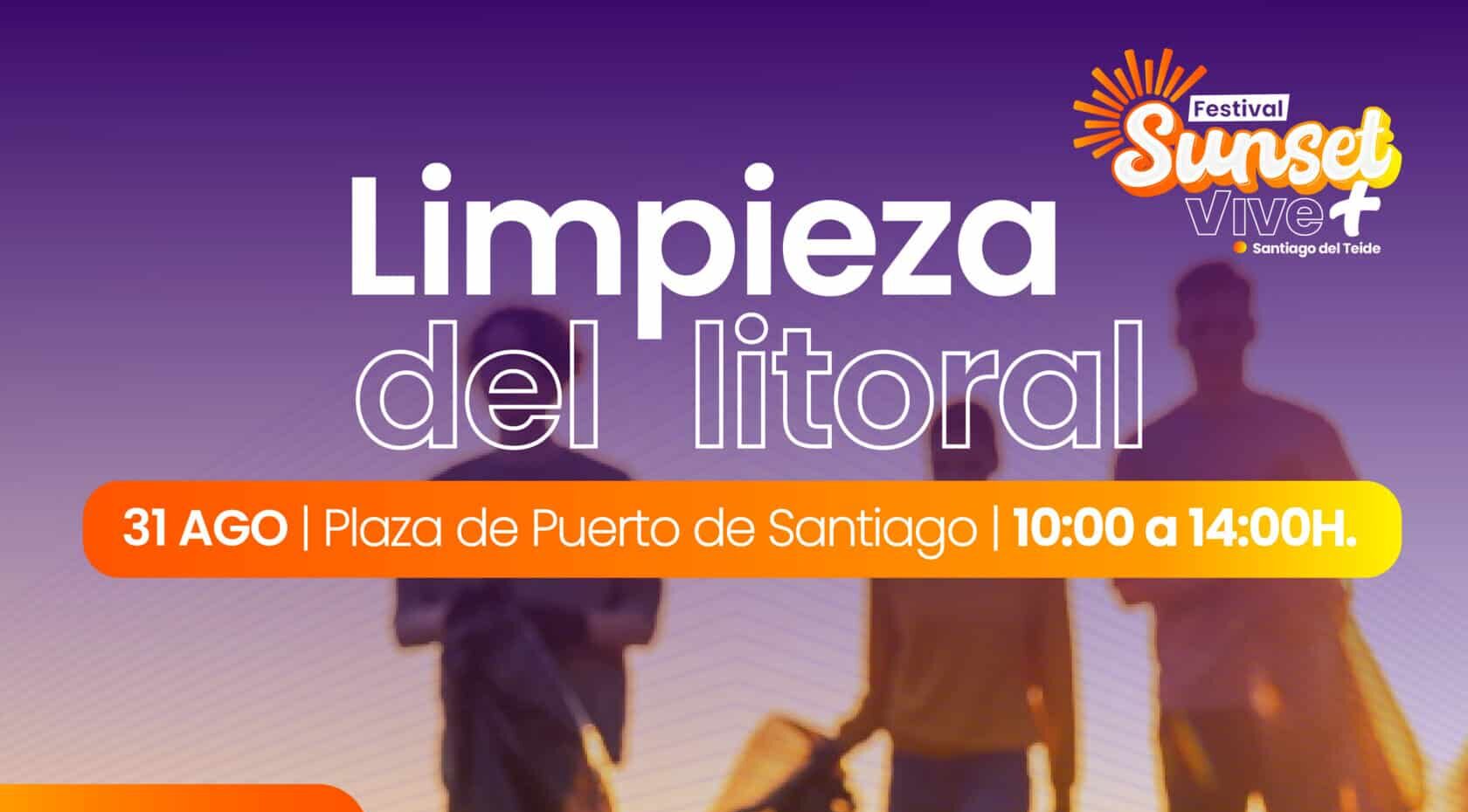 Limpieza del litoral de Santiago del Teide