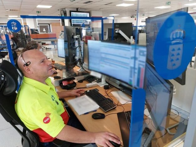 MUJER HERIDA AL SUFRIR UN ATROPELLO EN TÍAS-LANZAROTE 8-8-25