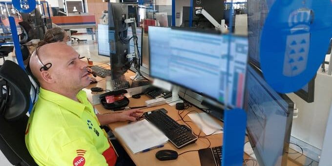 MUJER HERIDA AL SUFRIR UN ATROPELLO EN TÍAS-LANZAROTE 8-8-25