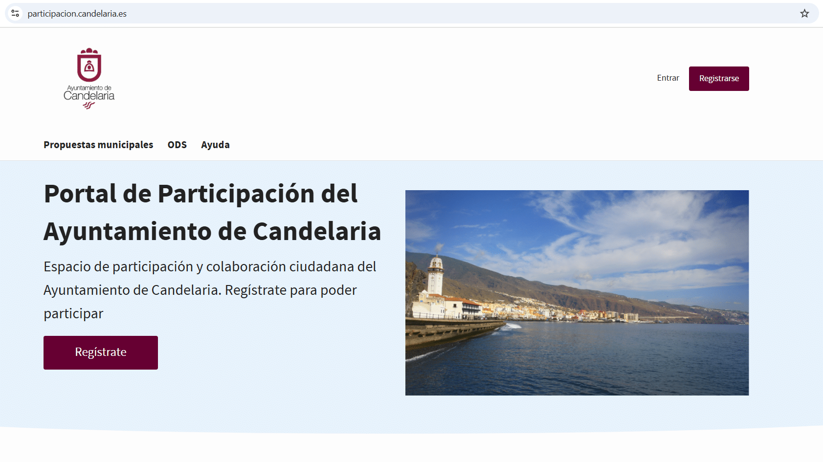 PORTAL DE PARTICVIPACIÓN CIUDADANA-CANDELARIA 22-8-25