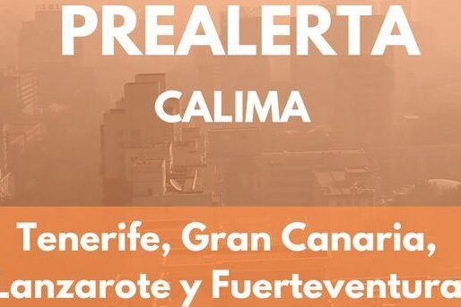 PREALERTA POR CALIMA EN TENERIFE E ISLAS ORIENTALES 9-8-25