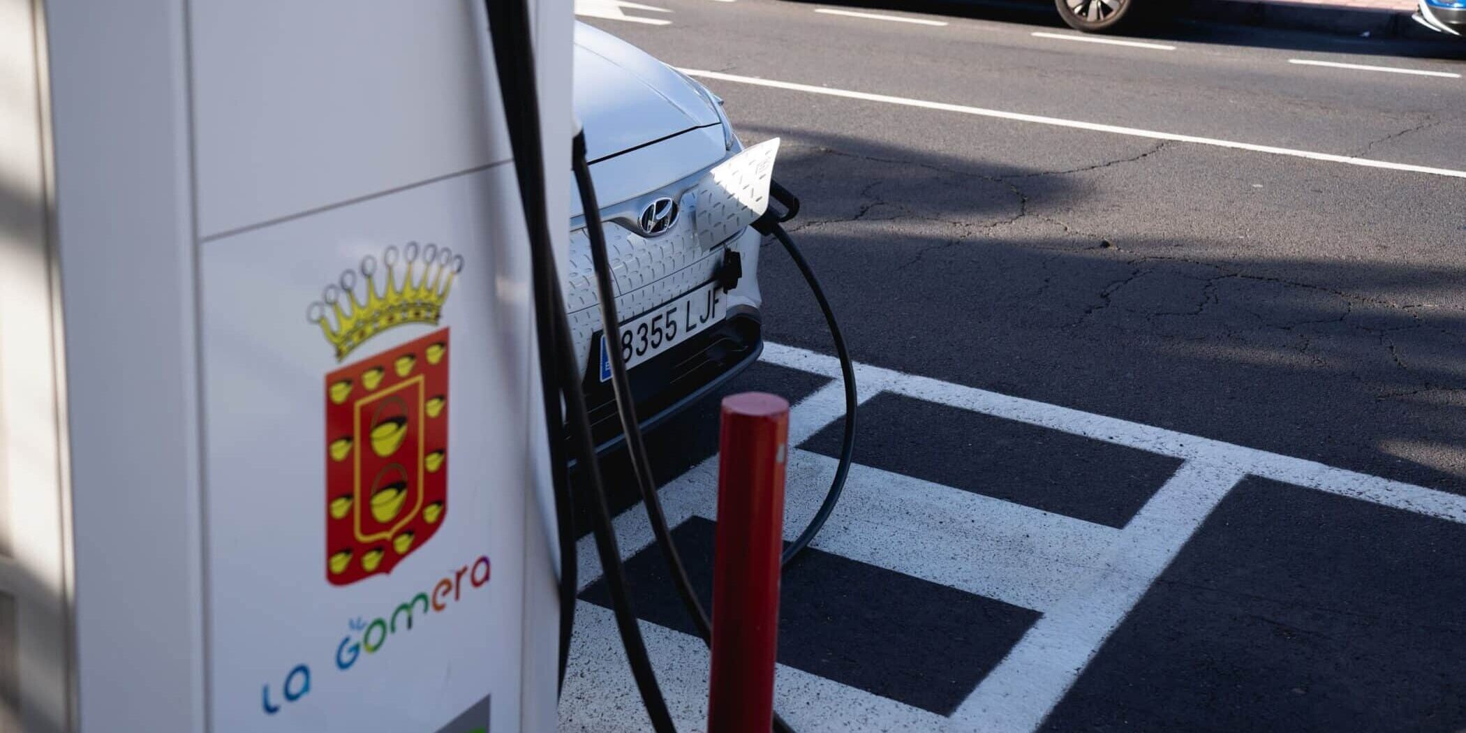 Punto de carga de vehículo eléctrico