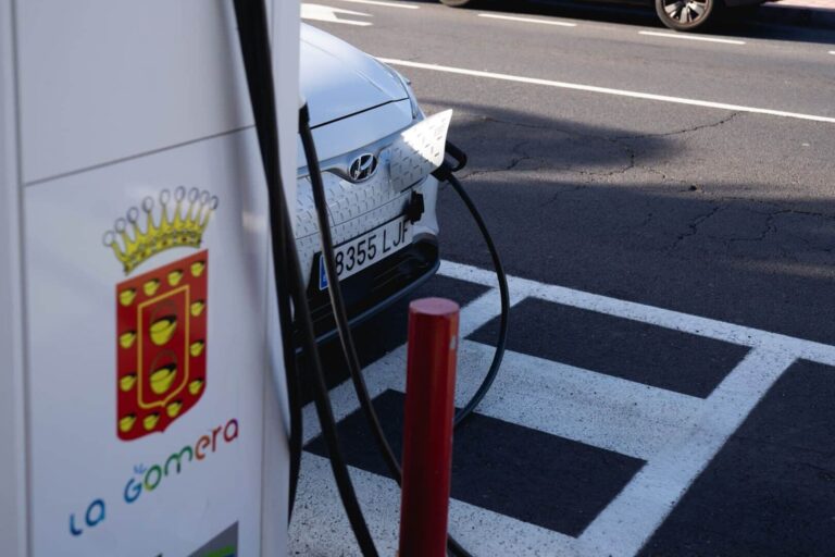Punto de carga de vehículo eléctrico