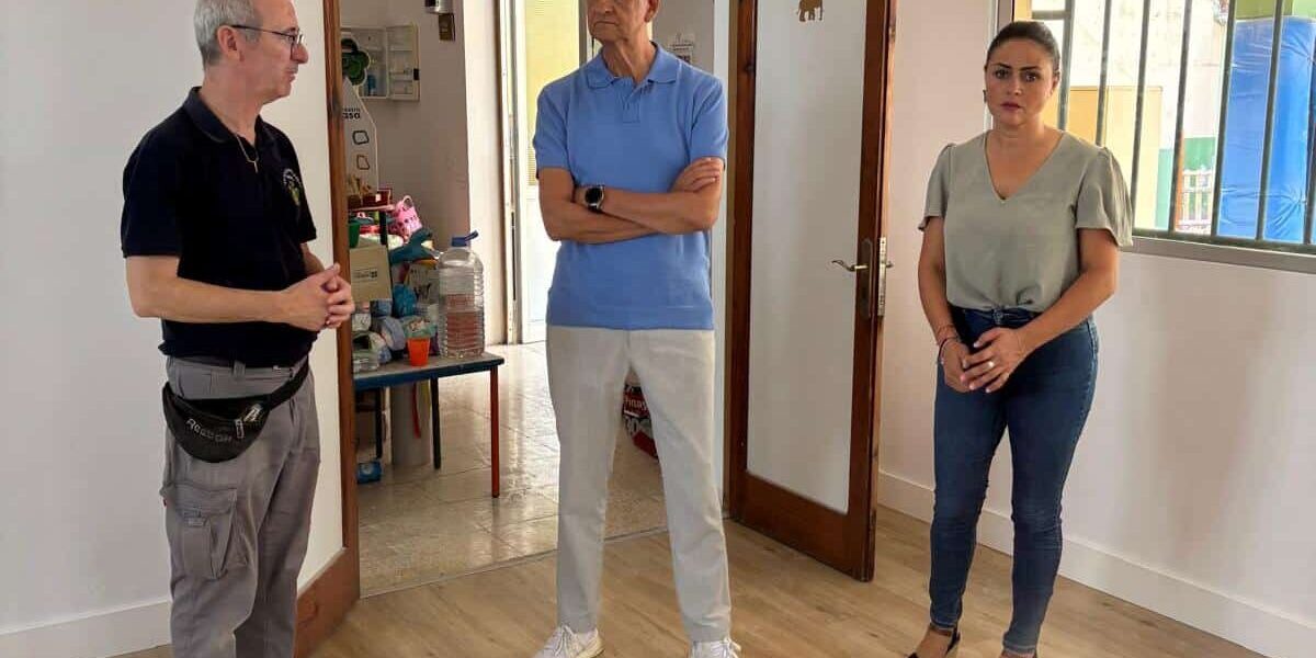 VISITA ALCALDE Y CONCEJALA DE SERVICIOS A OBRAS RAM