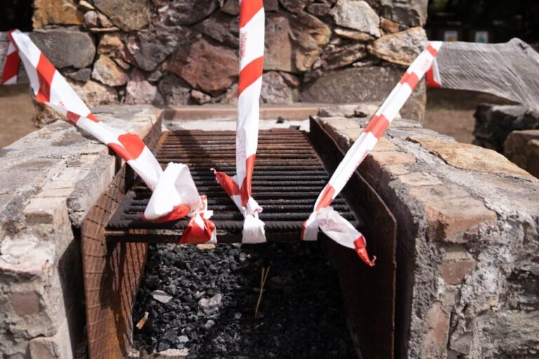 Zona Recreativa cerrada por altas temperaturas y riesgo de incendios