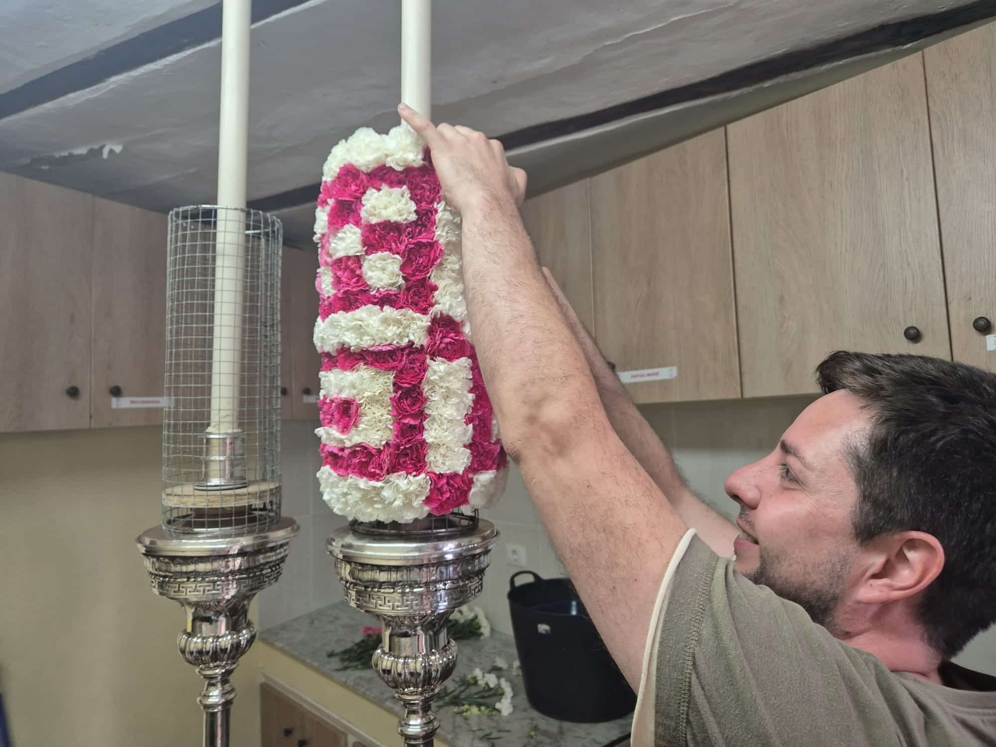 preparación de ciriales