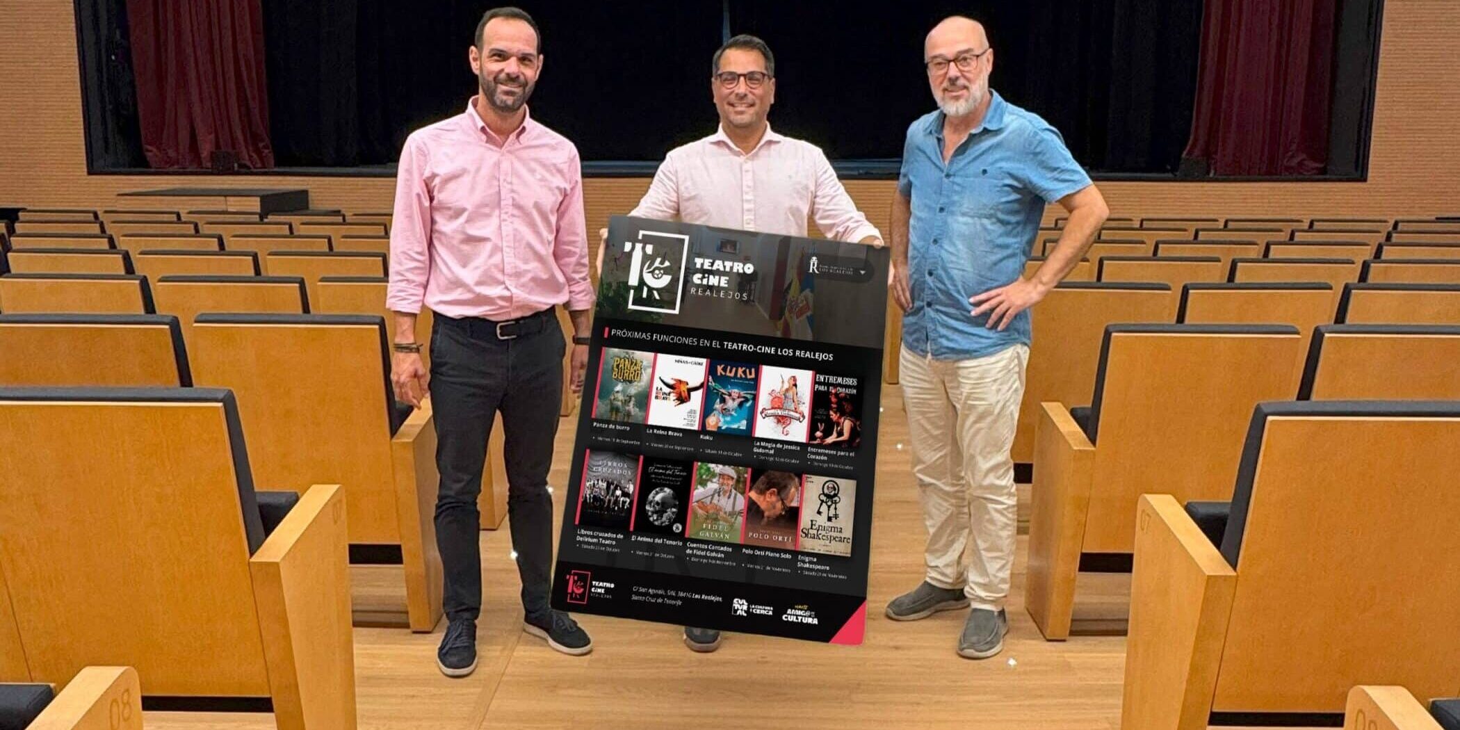 030925 Presentacion teatral programaci�n Teatro-Cine Realejos septiembre a diciembre 2025