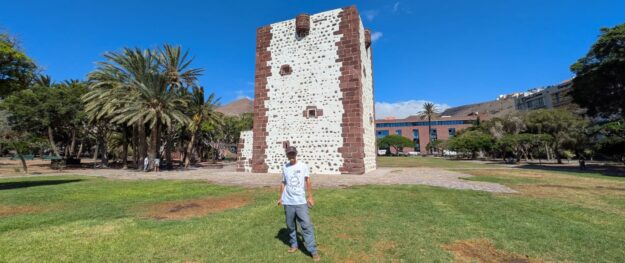 100925 visita del periodista esloveno Igor Fabjan a la isla de La Gomera