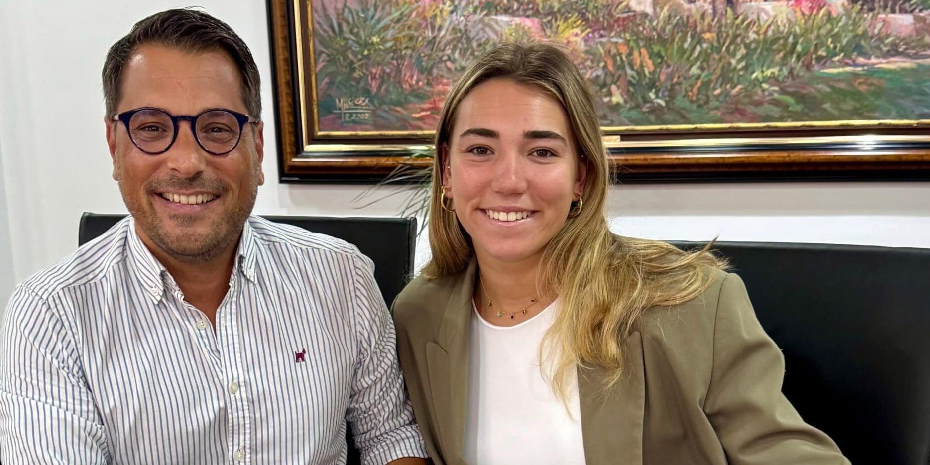 110925 Recepci�n a Mar�a Rodr�guez Rodr�guez de la Sierra 7 medallas europeos Salvamento y Socorrismo