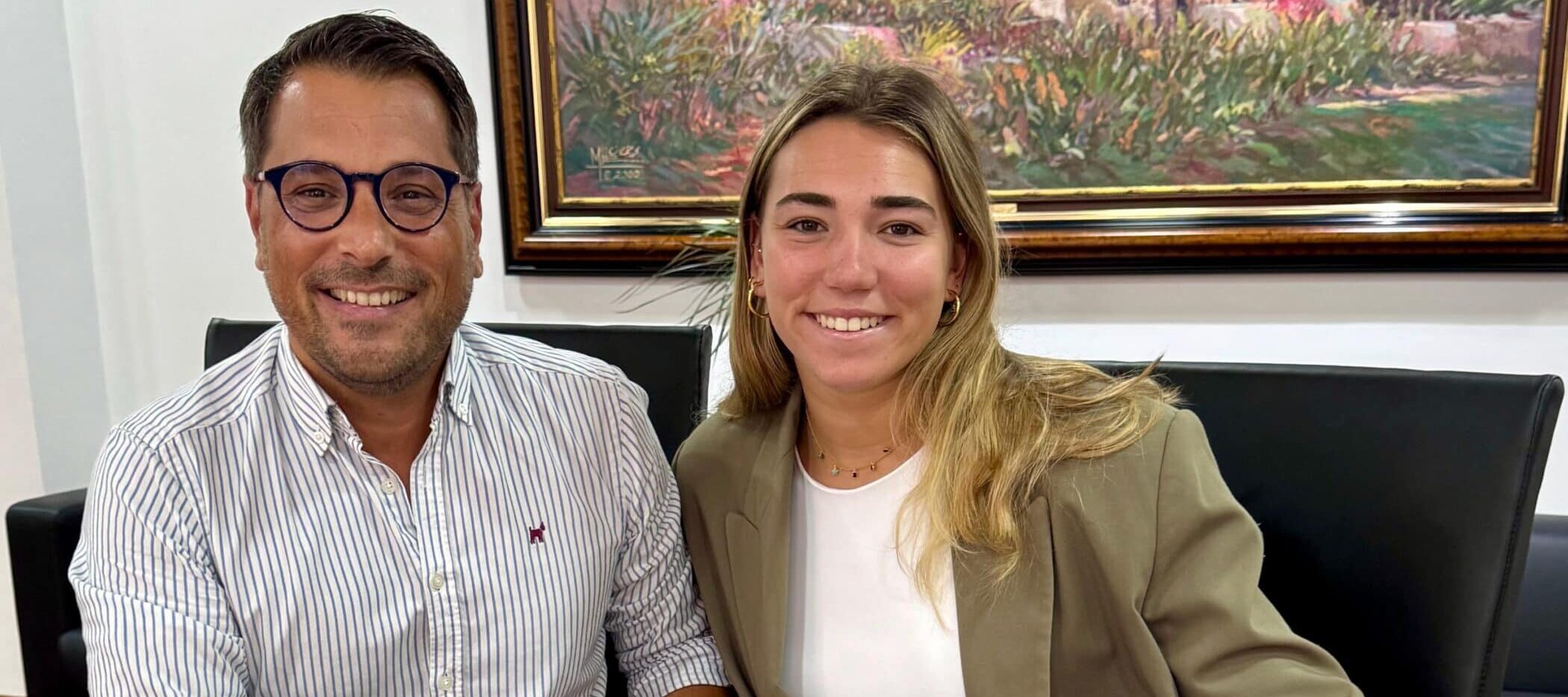 110925 Recepci�n a Mar�a Rodr�guez Rodr�guez de la Sierra 7 medallas europeos Salvamento y Socorrismo