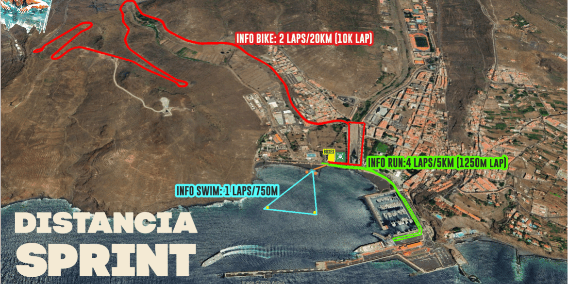 120925 Recorrido XXX Triatlón Isla de La Gomera