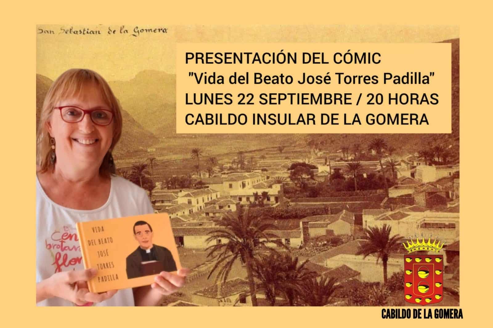 200925 Cartel presentación Cómic Vida del Beato José Torres Padilla