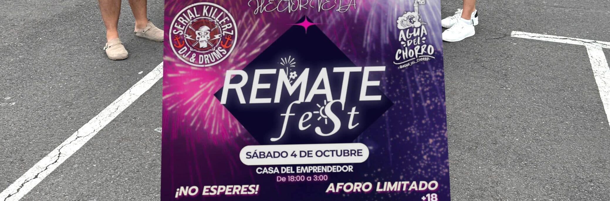 240925 Presentaci�n del evento REMATE FEST calles El Sol y El Medio 1
