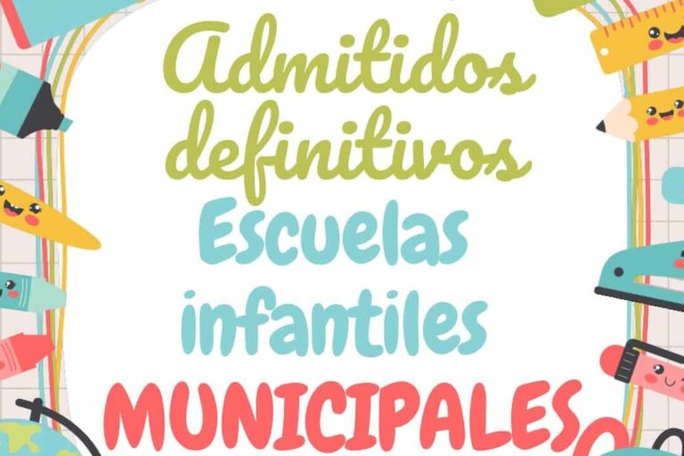 250904 Lista Admitidos Escuelas Infantiles Municipales