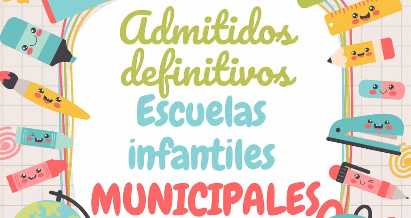 250904 Lista Admitidos Escuelas Infantiles Municipales