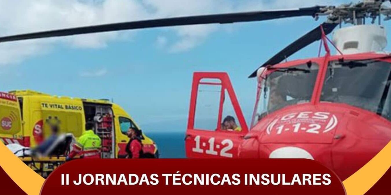 280925 Cartel II Jornadas Técnicas Insulares de Gestión, Preparación y Respuesta en Emergencias en La Gomera