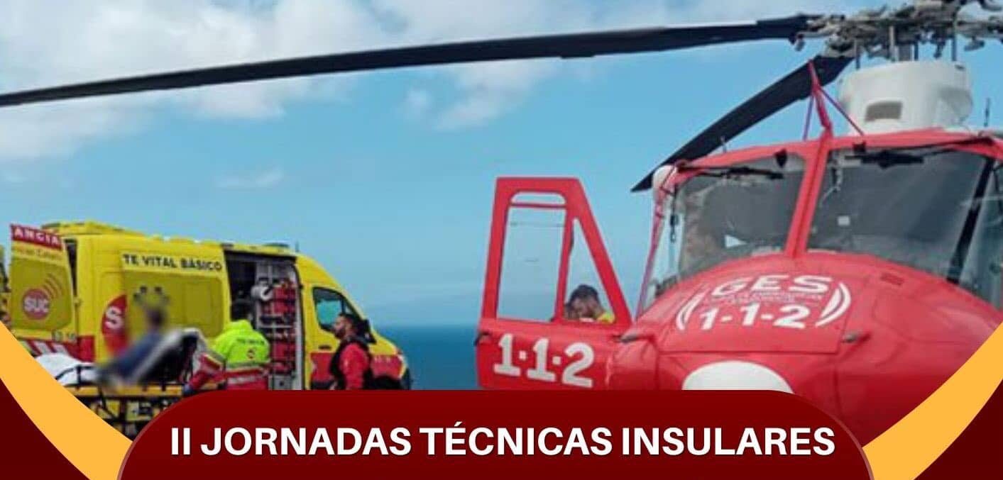 280925 Cartel II Jornadas Técnicas Insulares de Gestión, Preparación y Respuesta en Emergencias en La Gomera