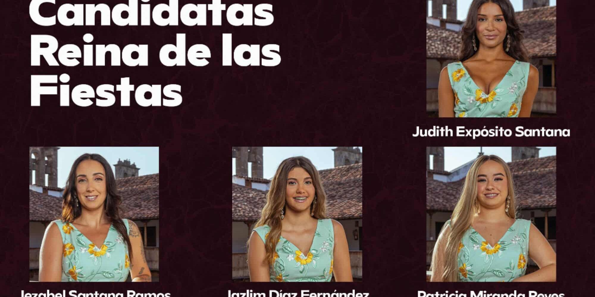 ASPIRANTES 2025 REINA DE LAS FIESTAS DEL CRISTO DE TACORONTE