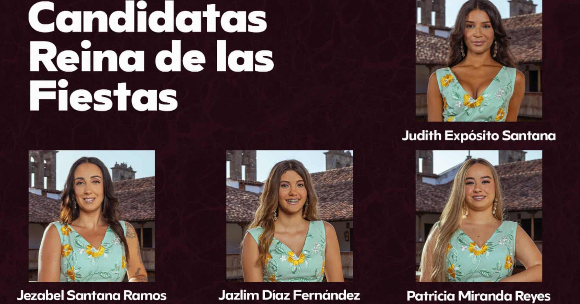 ASPIRANTES 2025 REINA DE LAS FIESTAS DEL CRISTO DE TACORONTE