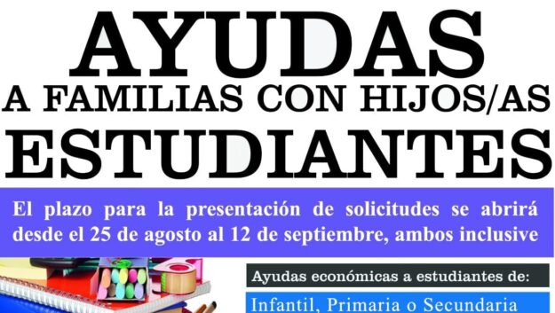 AYUDAS AL ESTUDIO EN EL AYUNTAMIENTO DE SAN MIGUEL DE ABONA 5-9-25
