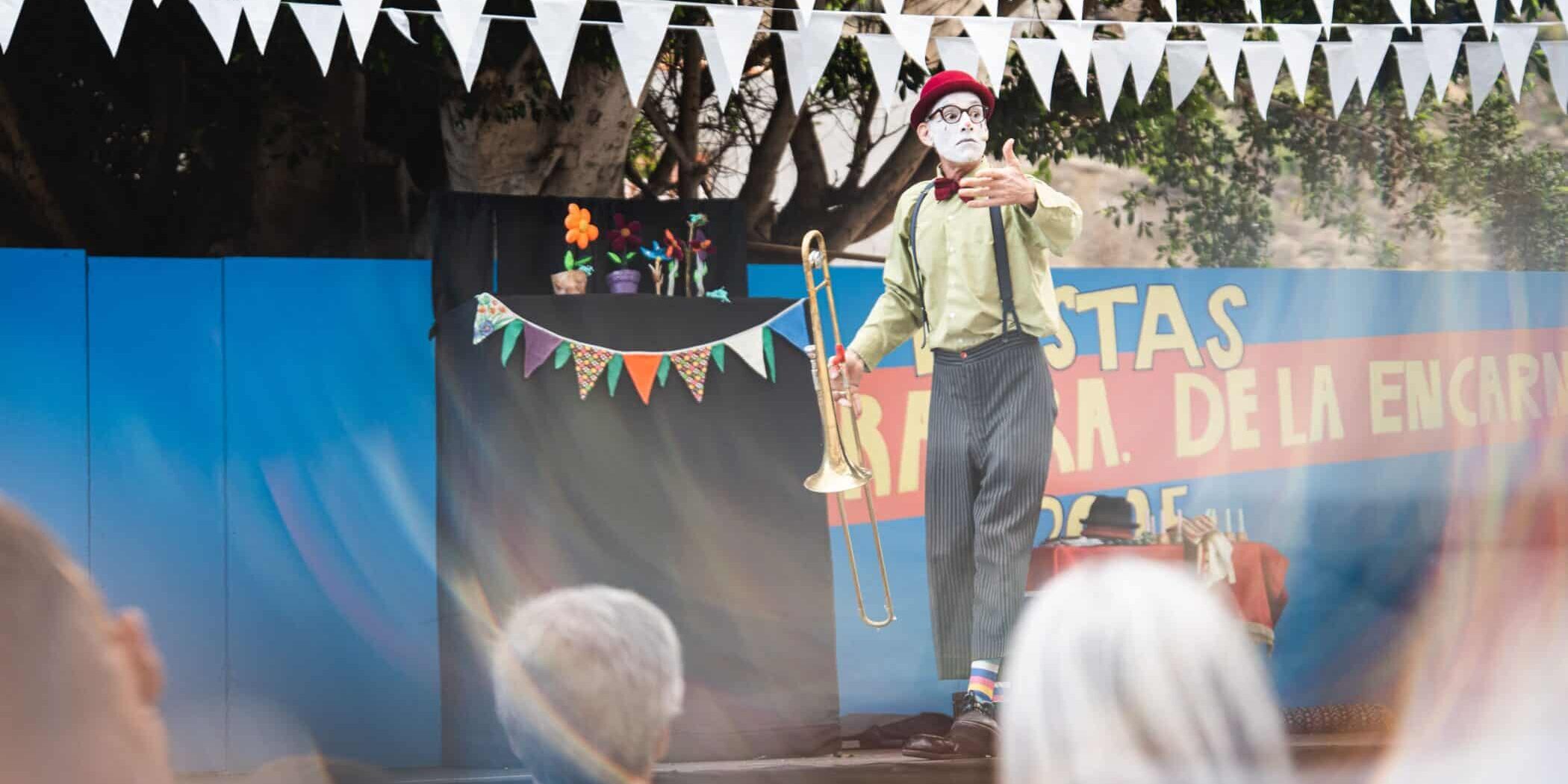 Actividad infantil celebrada en Hermigua