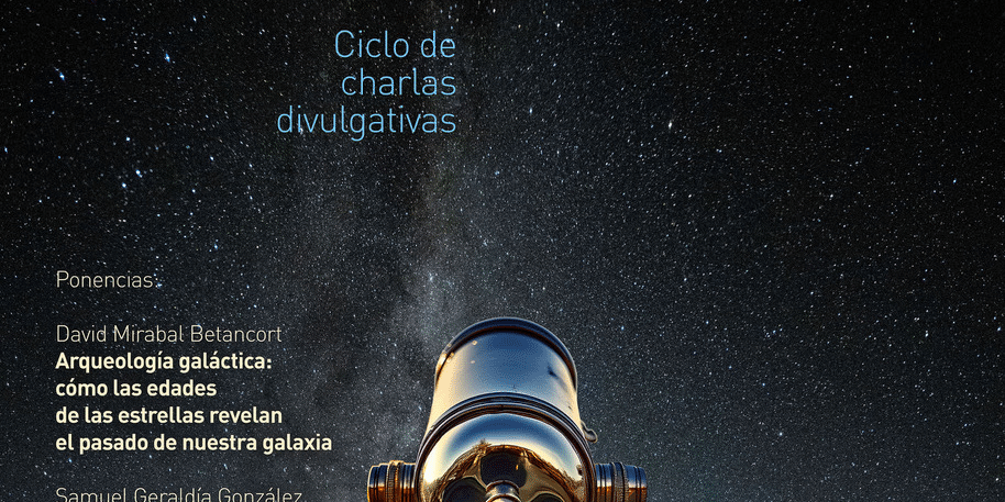 Cartel Charla del cielo a la tesis