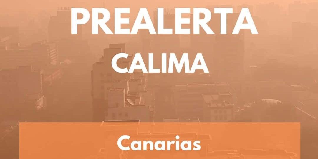 EL GOBIERNO DE CANARIAS DECLARA LA PREALERTA POR CALIMA EN LAS ISLAS 15-9-25