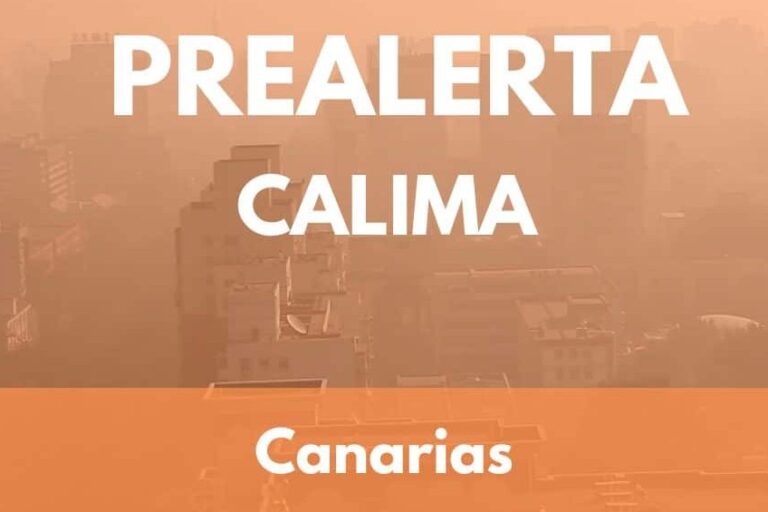 EL GOBIERNO DE CANARIAS DECLARA LA PREALERTA POR CALIMA EN LAS ISLAS 15-9-25