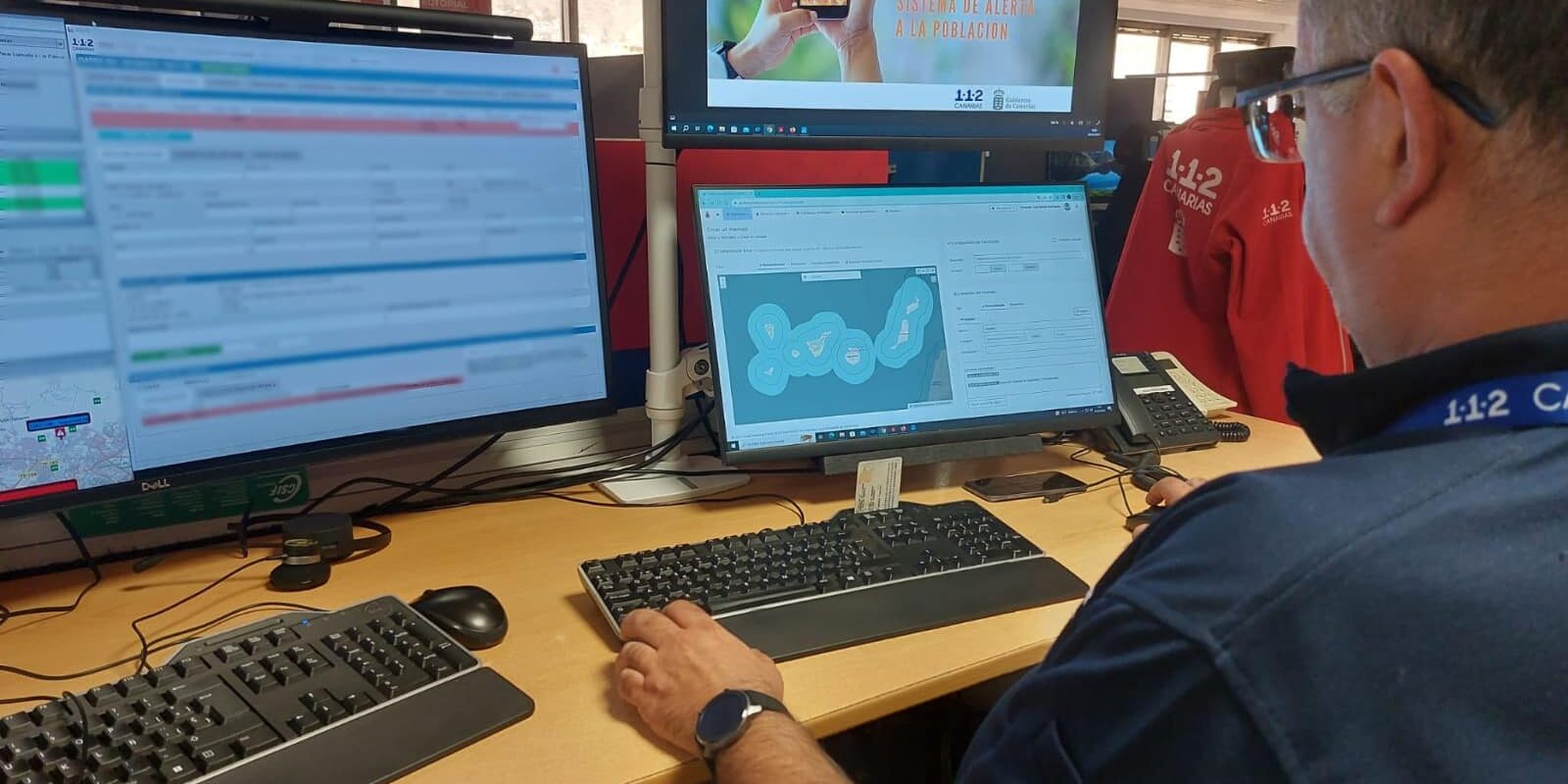 EL SISTEMA DE AVISO A LA POBLACIÓN EN CASO DE EMERGENCIA ES-ALERT SE PRUEBA HOY VIERNES EN TENERIFE 25-9-25