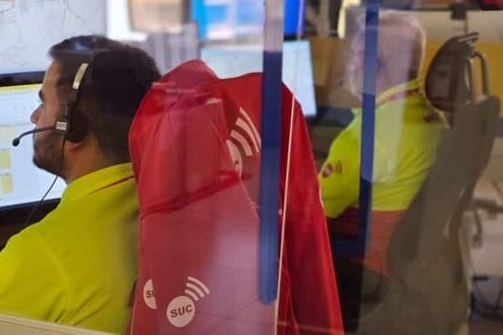 EL SUC ASISTE A TRES PERSONAS TRAS DECLARARSE UN INCENDIO EN UN BAR DE LA MATANZA DE ACENTEJO 21-9-25