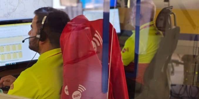 EL SUC ASISTE A TRES PERSONAS TRAS DECLARARSE UN INCENDIO EN UN BAR DE LA MATANZA DE ACENTEJO 21-9-25