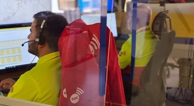 EL SUC ASISTE A TRES PERSONAS TRAS DECLARARSE UN INCENDIO EN UN BAR DE LA MATANZA DE ACENTEJO 21-9-25