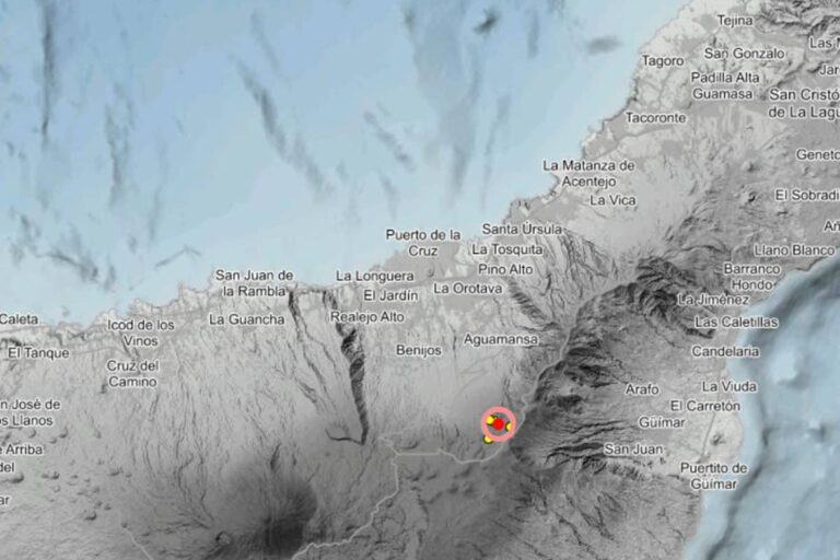 ENJAMBRE SÍSMICO EN TENERIFE 23-9-25
