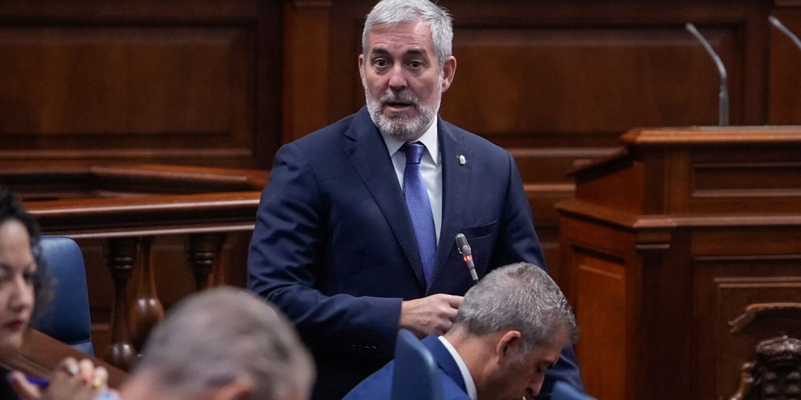 FERNANDO CLAVIJO DESTACA QUE EL ESTADO RESPALDA LA ESTRATEGIA DE CANARIAS EN LIMITAR LA RESIDENCIA DE LOS EXTRANJEROS 10-9-25