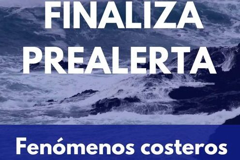 FINALIZA PREALERTA POR FENÓMENJOS COSTEROS EN CANARIAS 17-9-25