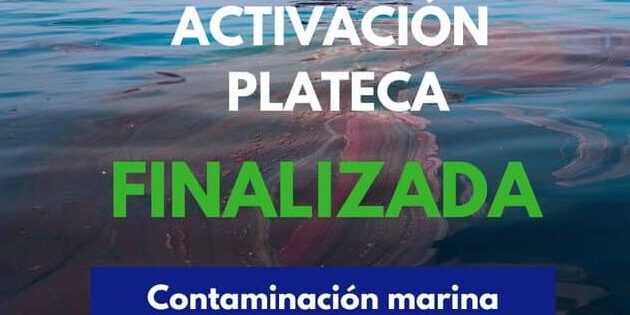 FINALIZADA LA ACTIVACIÓN DEL PLATECA POR CONTAMINACIÓN MARINA EN LANZAROTE 14-9-25