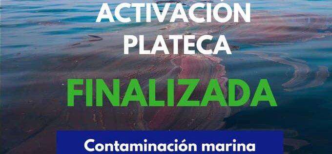 FINALIZADA LA ACTIVACIÓN DEL PLATECA POR CONTAMINACIÓN MARINA EN LANZAROTE 14-9-25