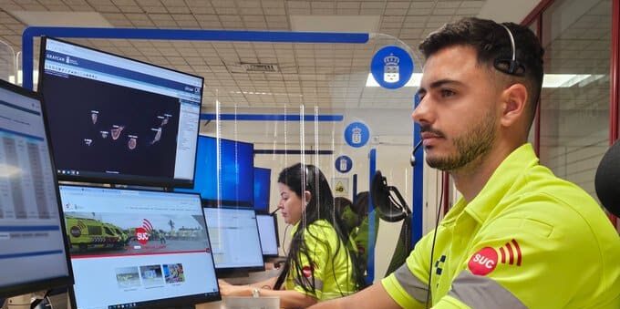 HOMBRE HERIDO AL CAER EN UNA ZONA DE DIFÍCIL ACCESO EN LA TEJITA-GRANADILLA DE ABONA 4-9-25