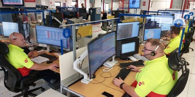 MOTORISTA HERIDO GRAVE TRAS SUFRIR UNA CAÍDA EN LA GC-3 EN LAS PALMAS DE GRAN CANARIA 30-9-25